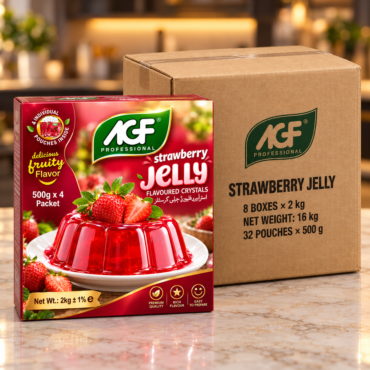 AGF Professional Strawberry Jelly-2kg