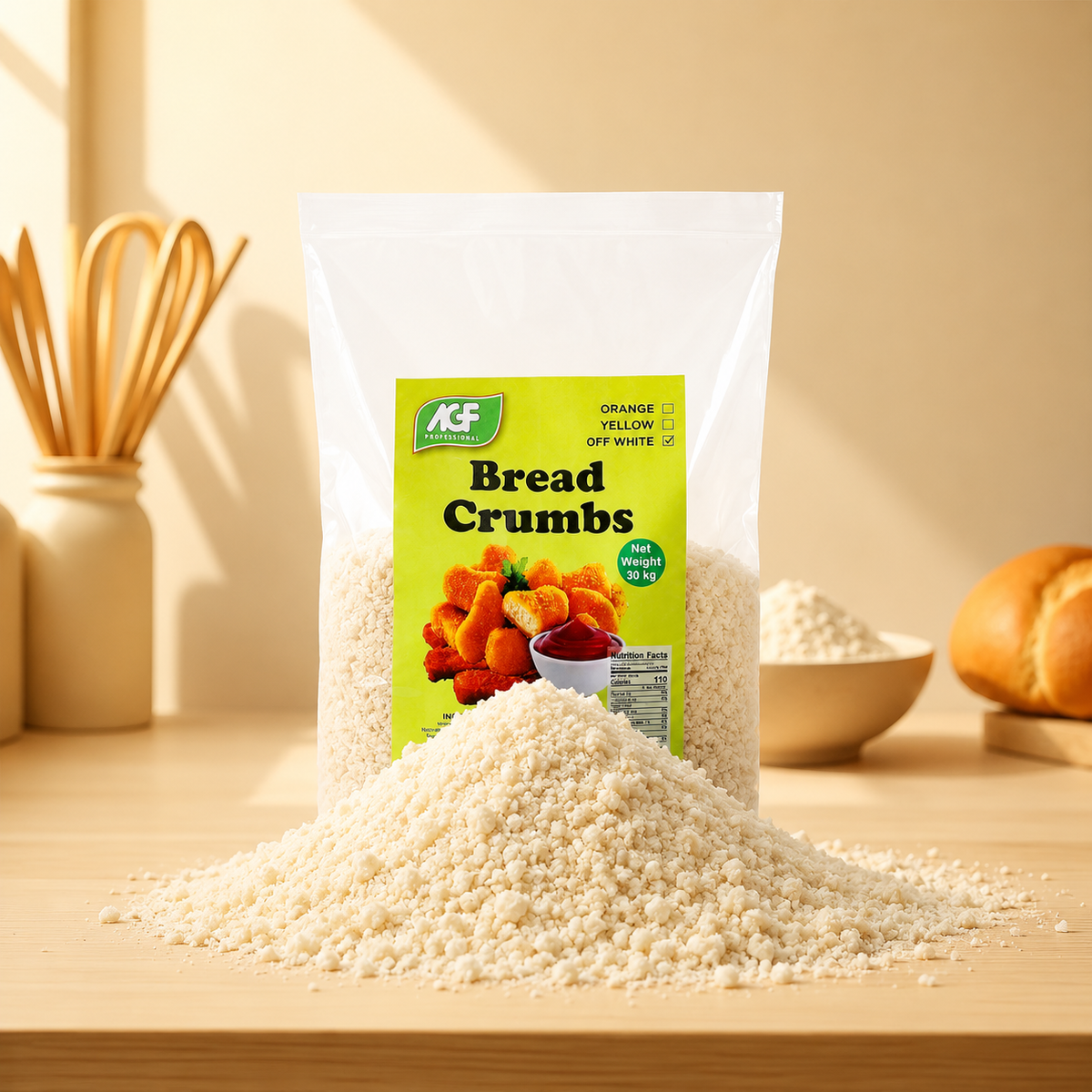 AGF Professional Bread Crumbs – 1kg pouch