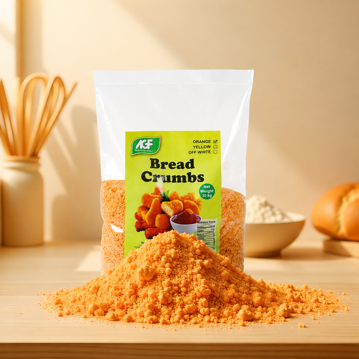 AGF Professional Bread Crumbs – 1kg pouch