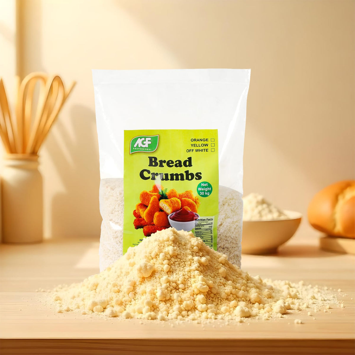 AGF Professional Bread Crumbs – 1kg pouch