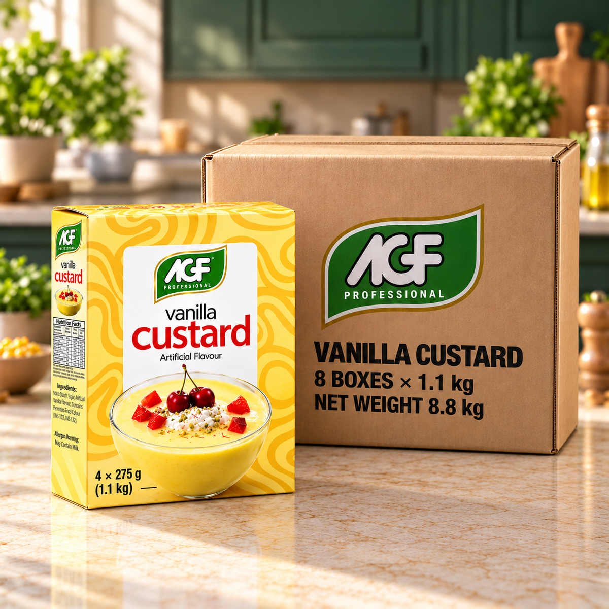 AGF Professional Vanilla Custard-1.1kg