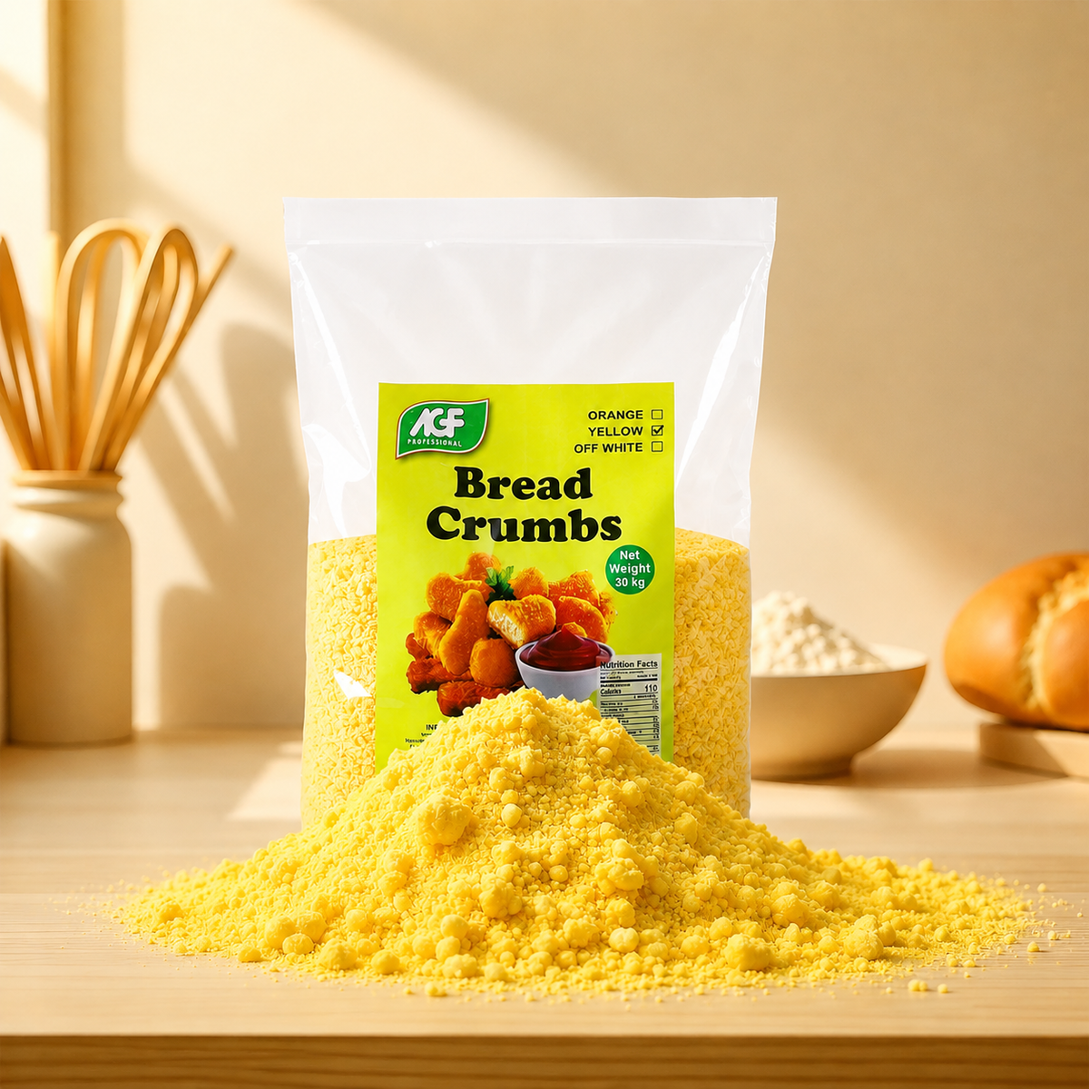AGF Professional Bread Crumbs – 1kg pouch